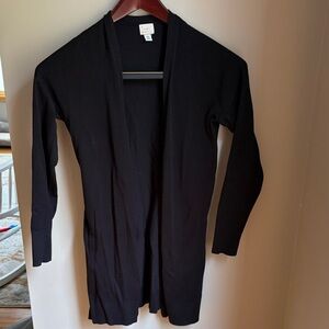 a new day Black Open Front Cardigan
